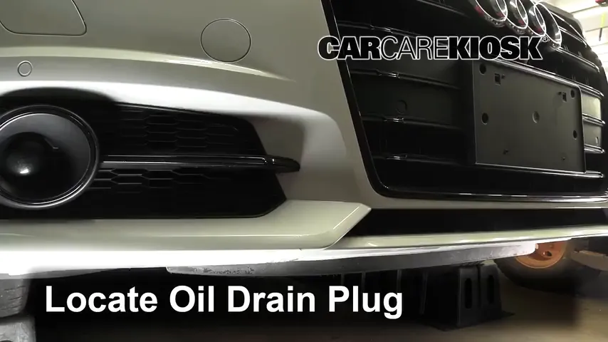 2018 Audi S6 Premium Plus 4.0L V8 Turbo Aceite Cambiar aceite y filtro de aceite